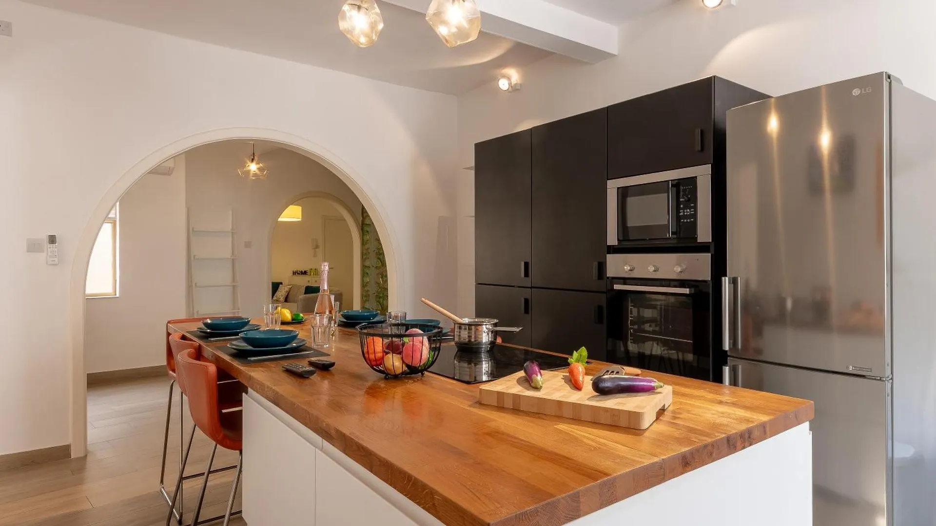 Magnificent Sea View Penthouse Cospicua - Happy Rentals 0*,